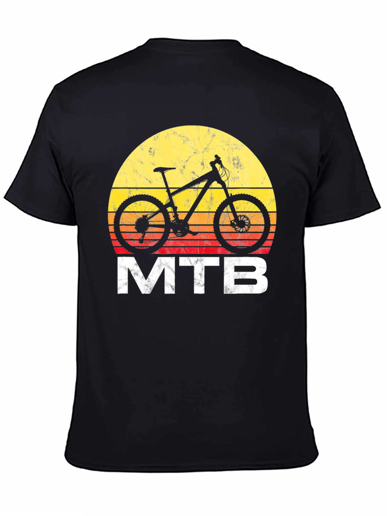 MTB Sunset Graphic T-Shirt - Mountain Bike Tee