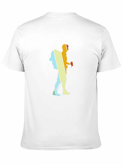Hiker Silhouette Graphic Tee