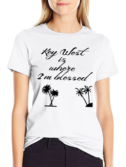 Key West Blessed Black T-Shirt