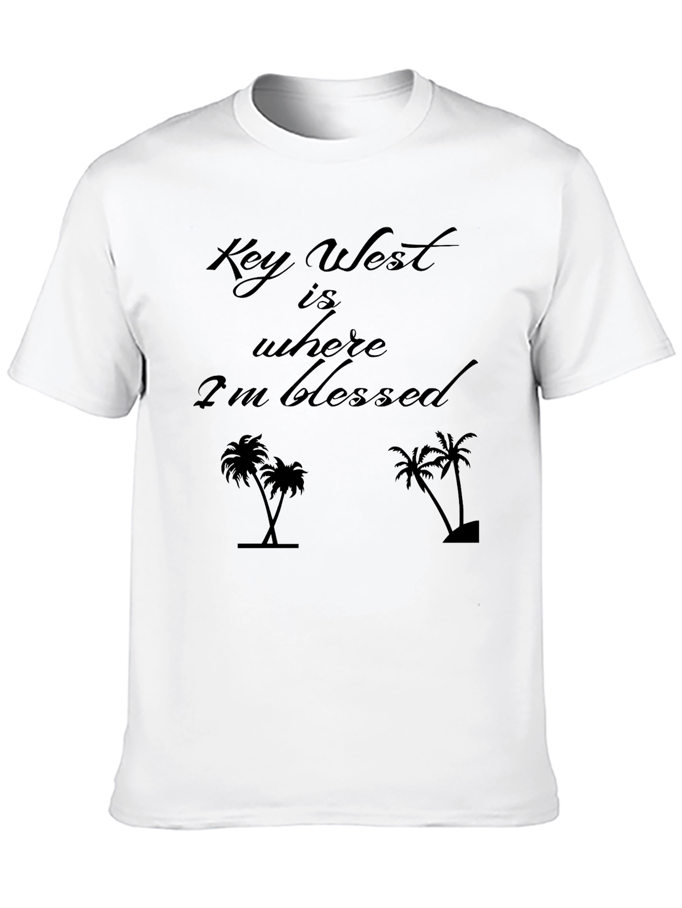 Key West Blessed Black T-Shirt