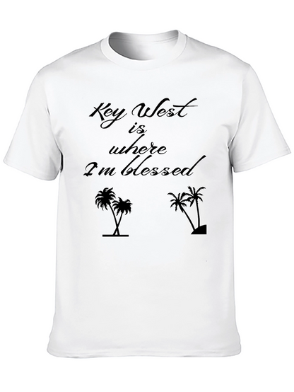 Key West Blessed Black T-Shirt