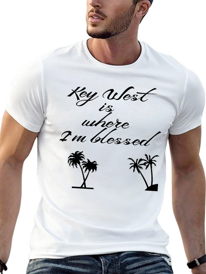 Key West Blessed Black T-Shirt