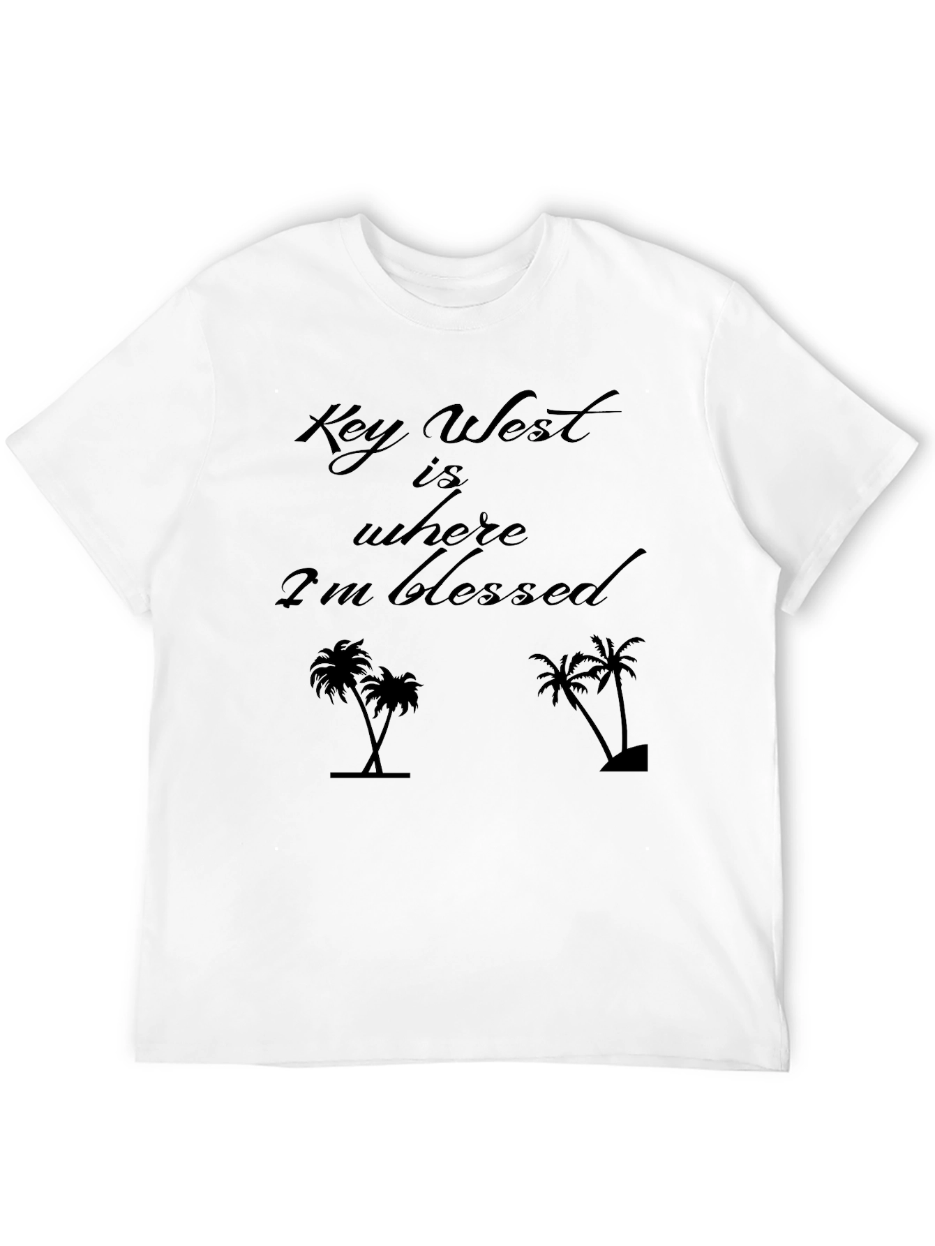 Key West Blessed Black T-Shirt
