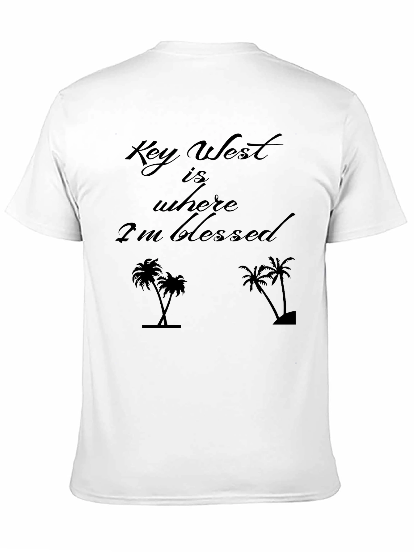 Key West Blessed Black T-Shirt