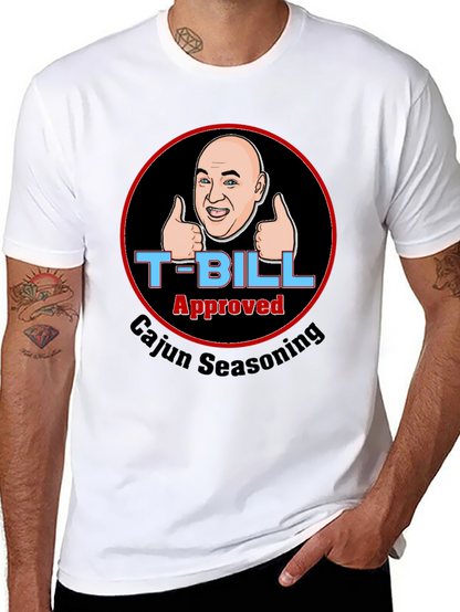 T-Bill Approved Cajun Seasoning Black T-Shirt