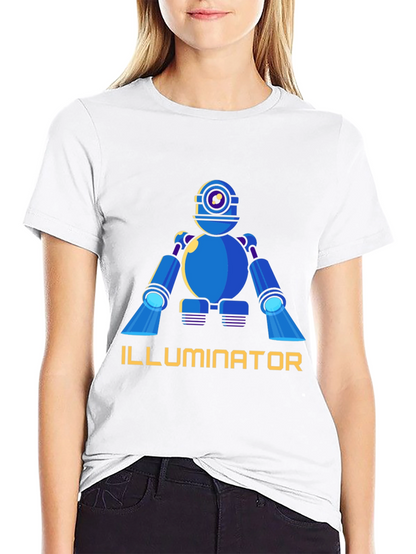 Illuminator Robot Graphic T-Shirt