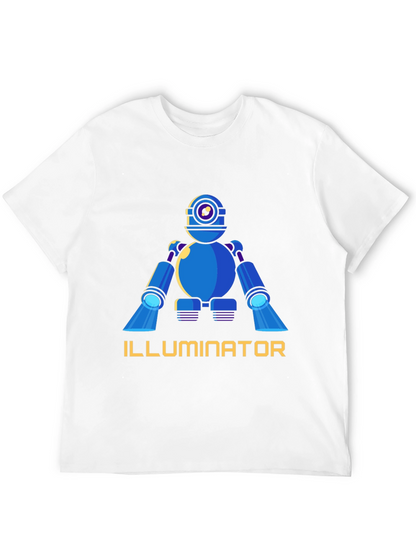 Illuminator Robot Graphic T-Shirt