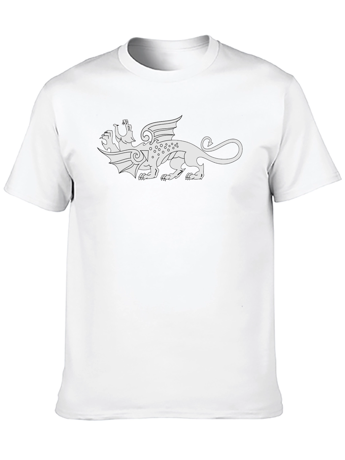 Two-Headed Dragon Graphic Tee