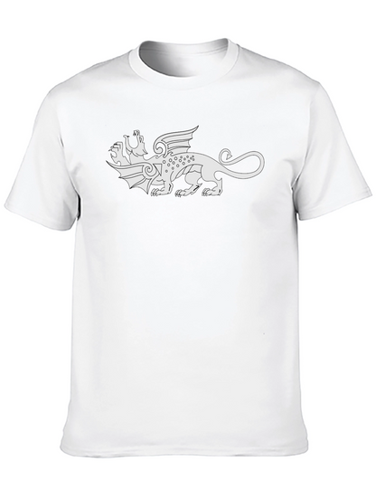 Two-Headed Dragon Graphic Tee