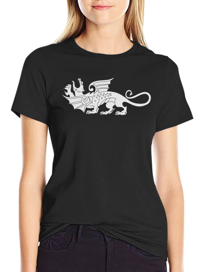 Two-Headed Dragon Graphic Tee