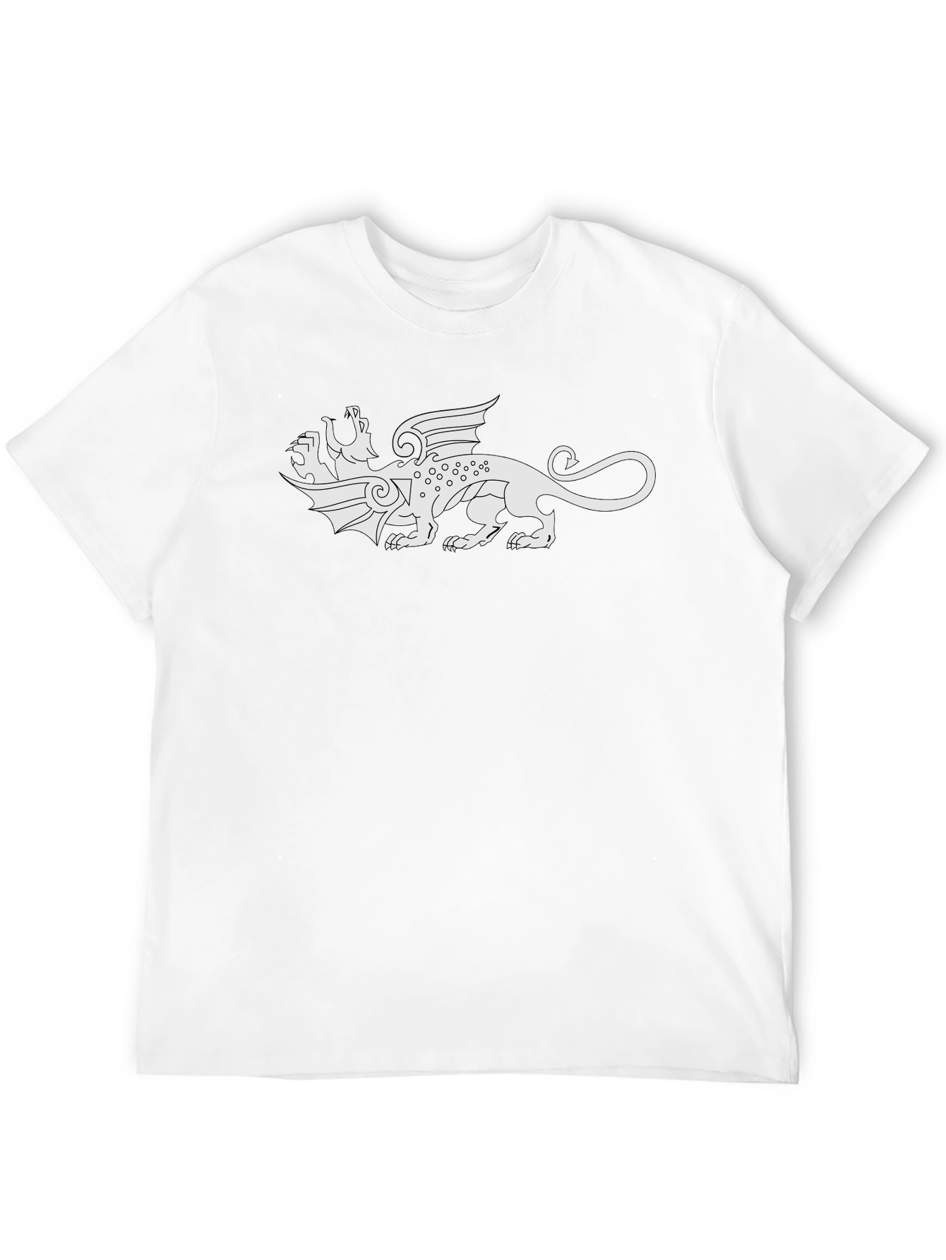 Two-Headed Dragon Graphic Tee