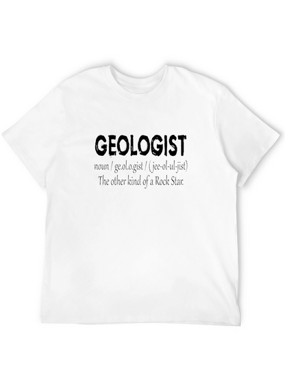 Geologist Rock Star T-Shirt - Funny Geology Gift