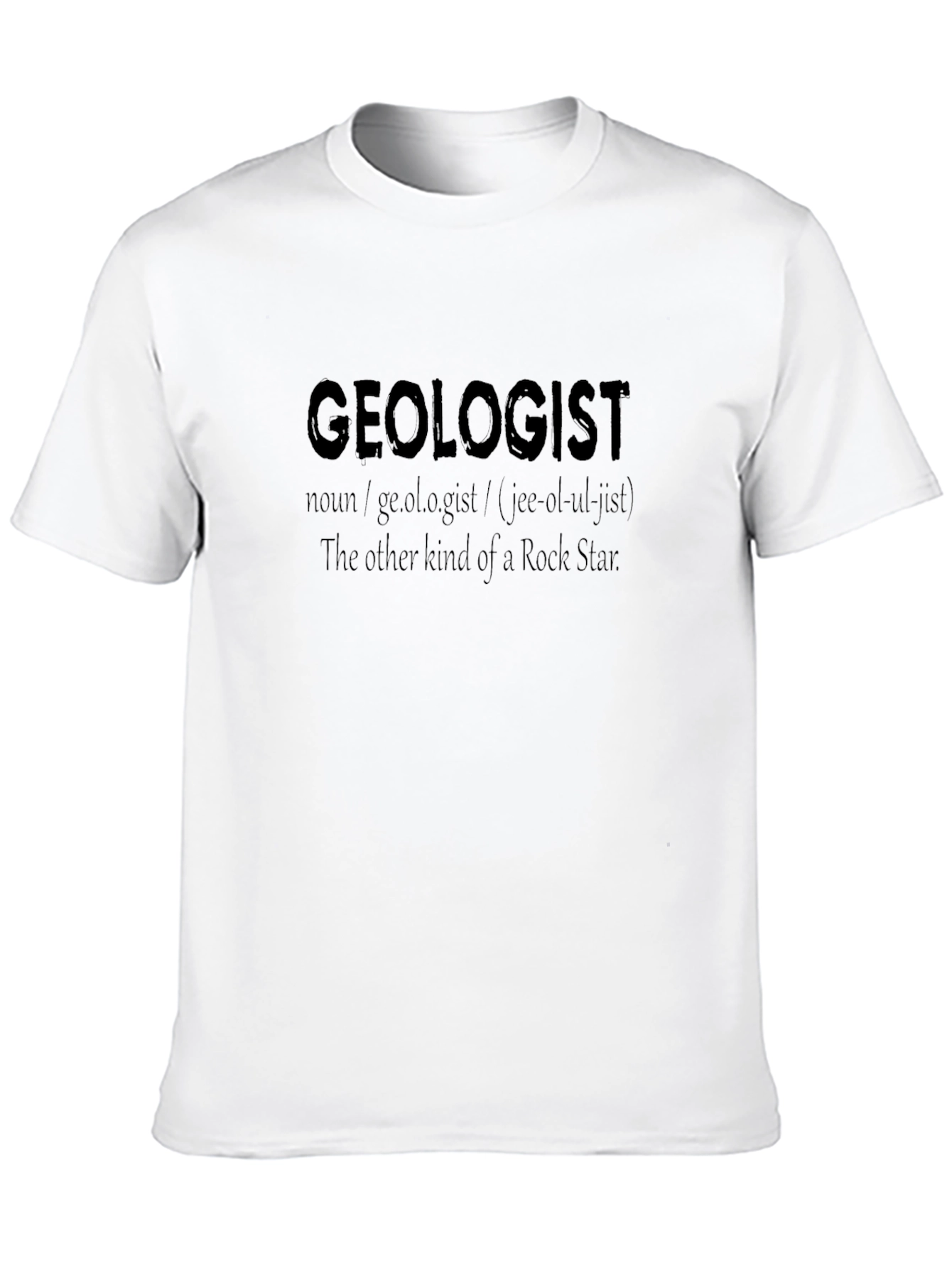 Geologist Rock Star T-Shirt - Funny Geology Gift