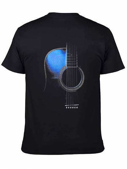 Acoustic Guitar Graphic Tee - Music Lover T-Shirt