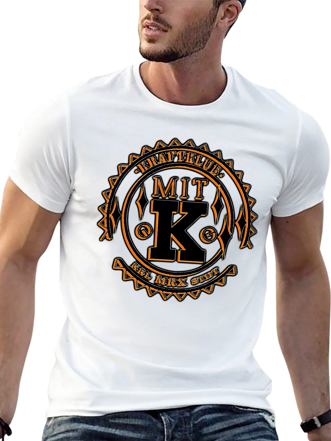 Kraftklub MIT K Black T-Shirt