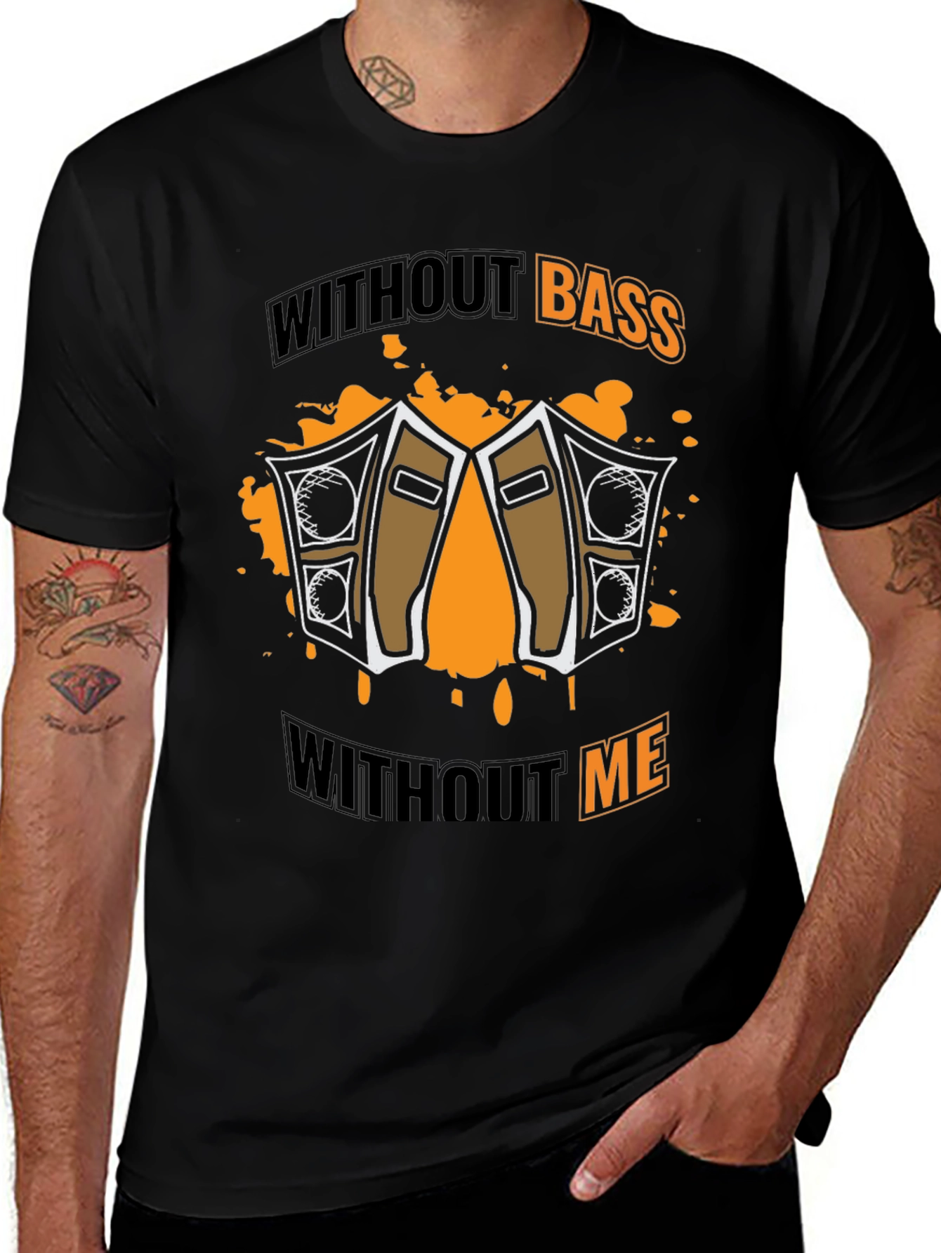 Bass Music T-Shirt - DJ Graphic Tee