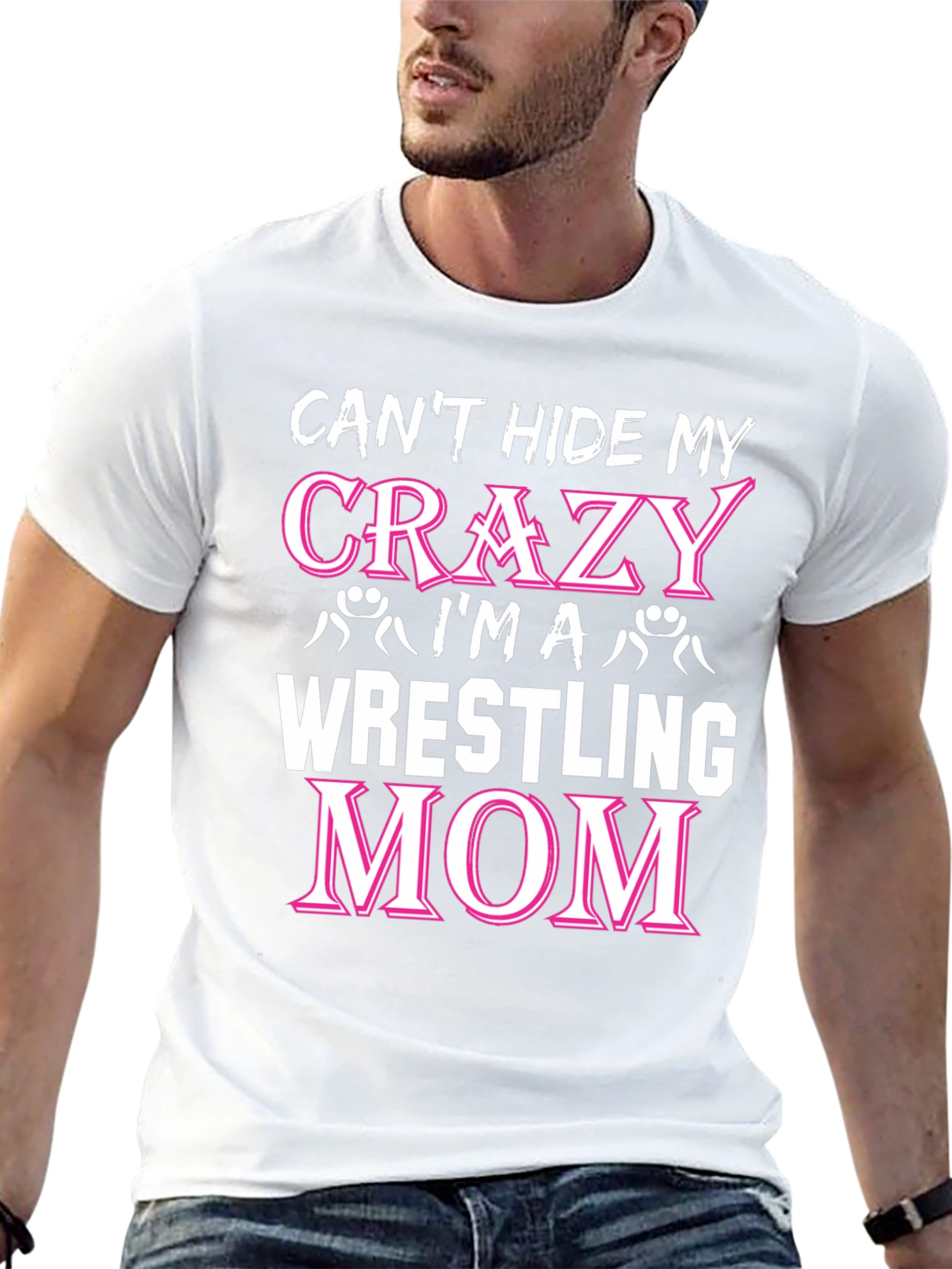 Crazy Wrestling Mom T-Shirt