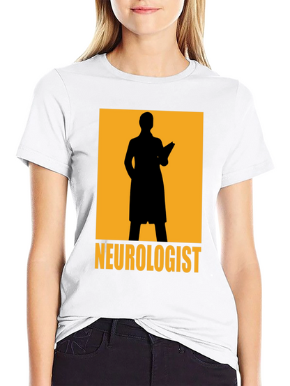 Neurologist Silhouette Graphic Tee
