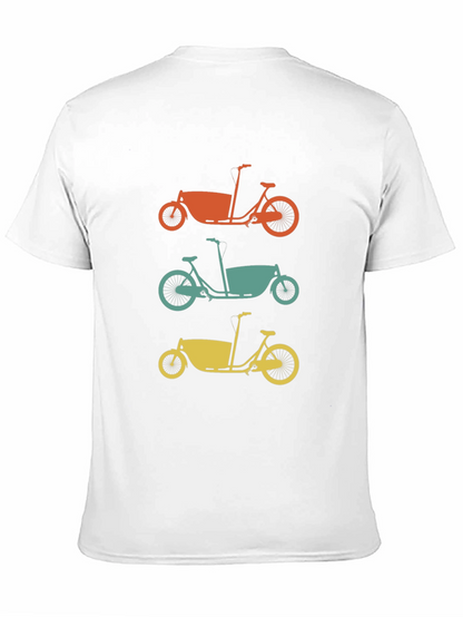 Cargo Bike T-Shirt - Retro Bicycle Tee
