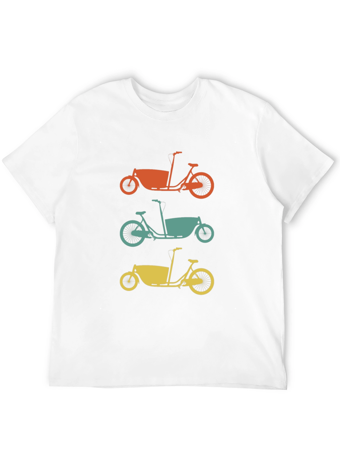 Cargo Bike T-Shirt - Retro Bicycle Tee