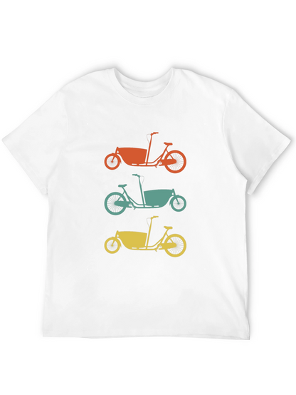 Cargo Bike T-Shirt - Retro Bicycle Tee