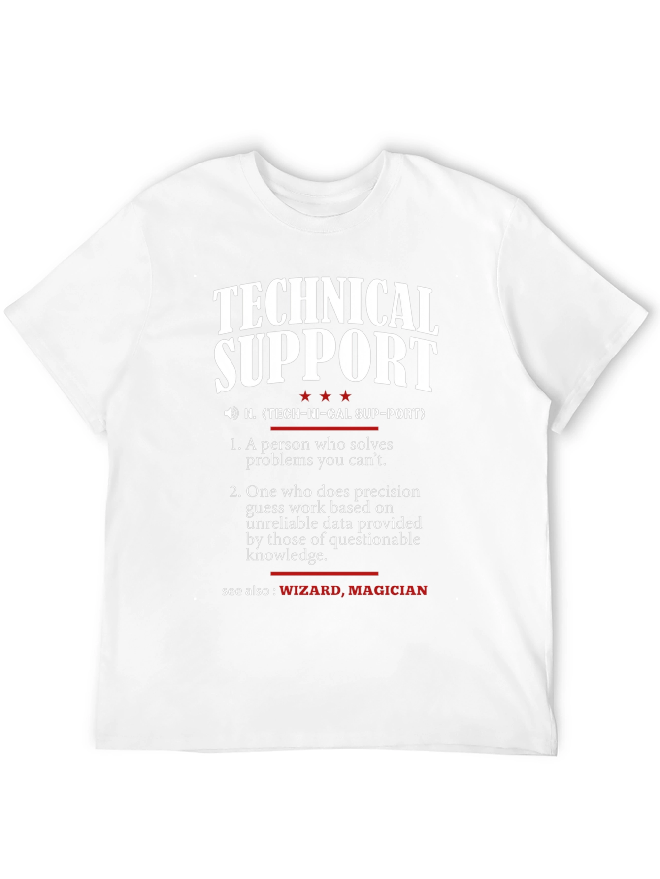 Technical Support Definition Graphic Tee