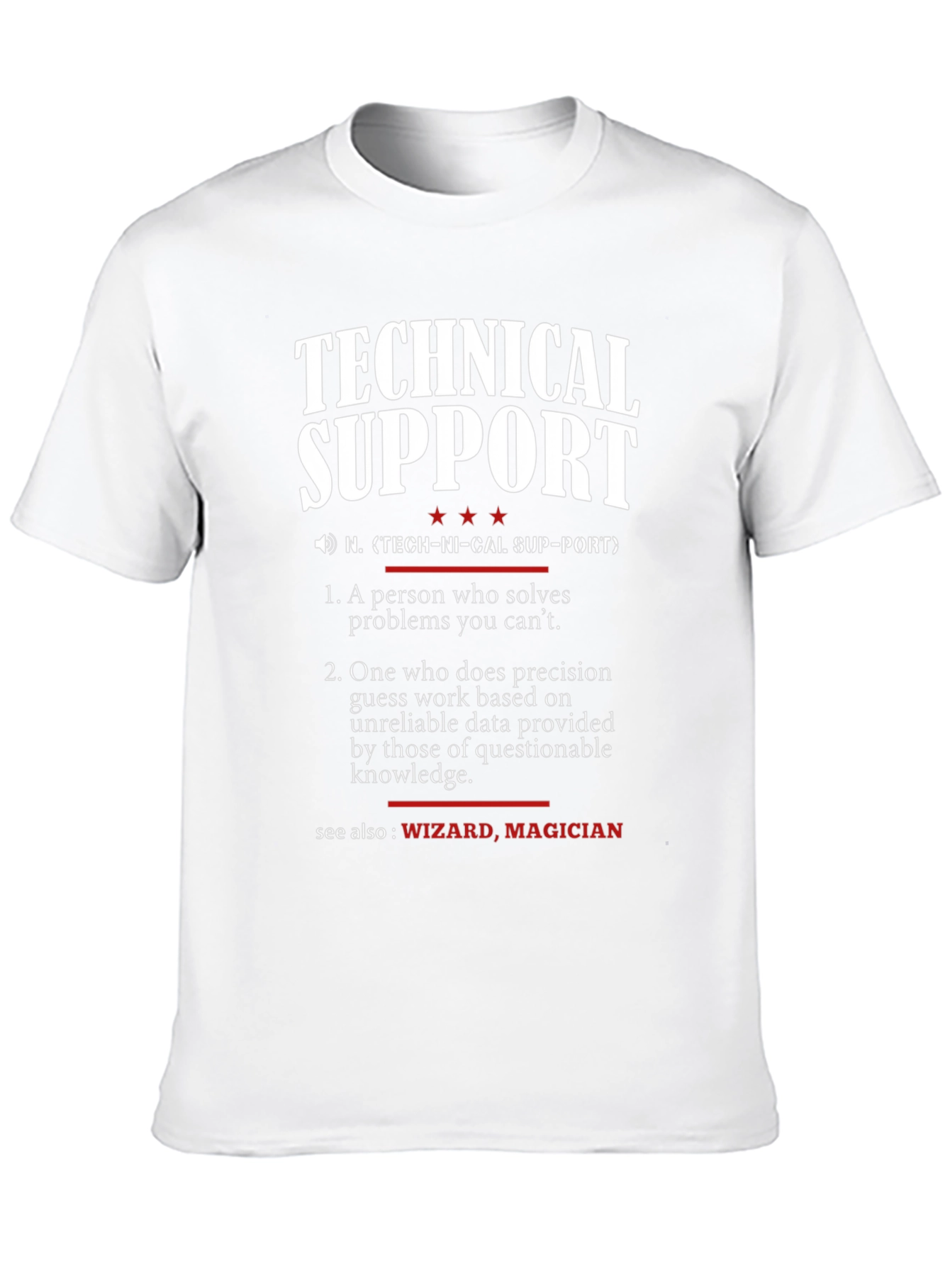 Technical Support Definition Graphic Tee