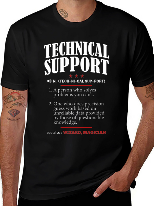 Technical Support Definition Graphic Tee