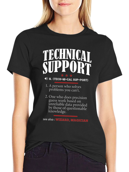 Technical Support Definition Graphic Tee