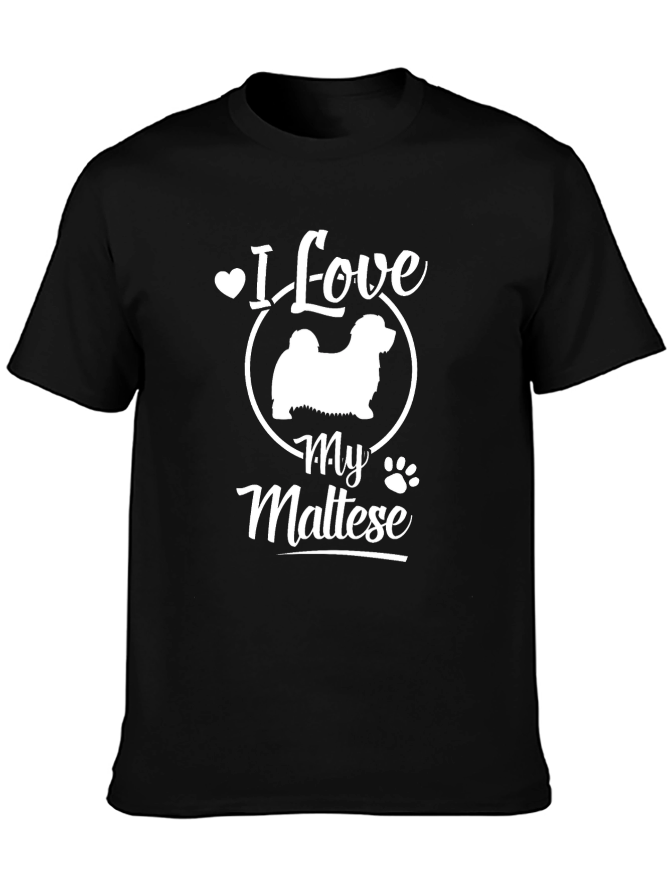 I Love My Maltese T-Shirt