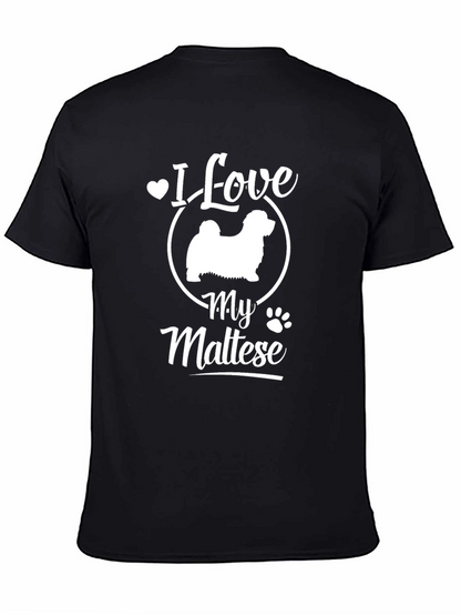 I Love My Maltese T-Shirt
