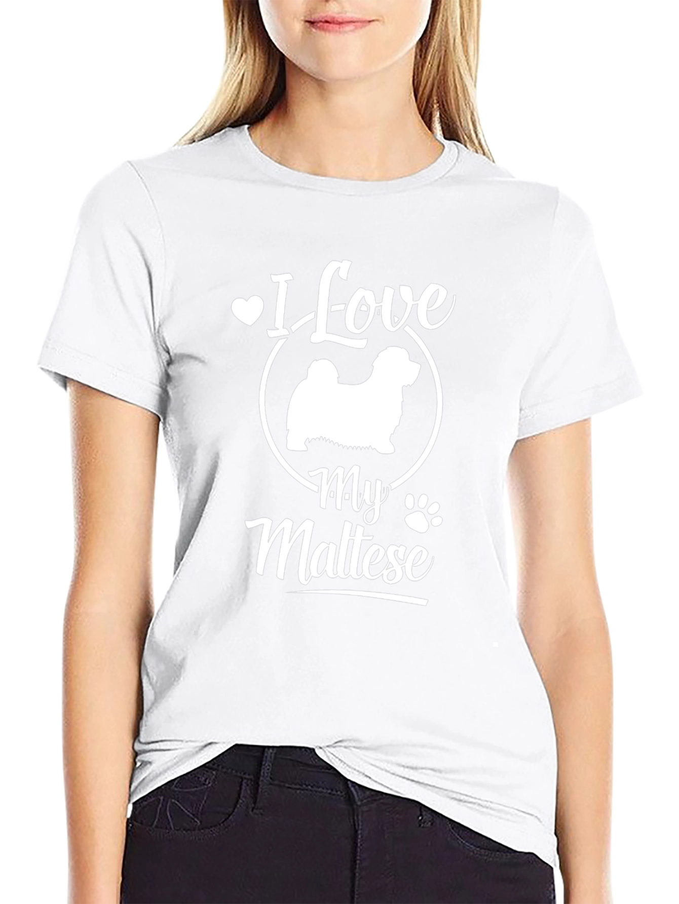 I Love My Maltese T-Shirt