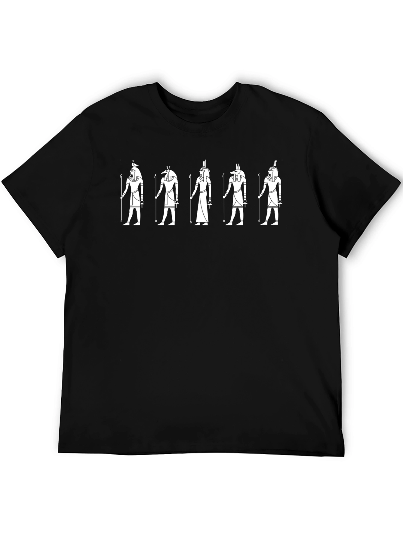 Egyptian Gods Black T-Shirt