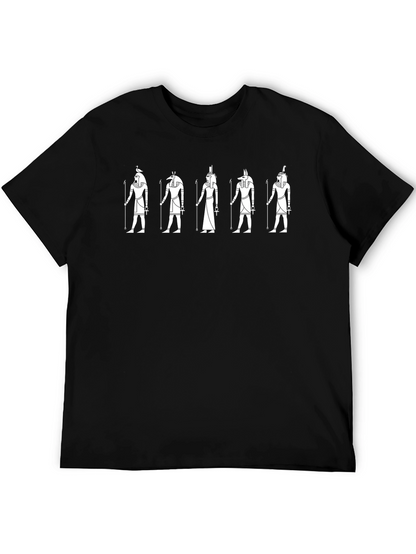 Egyptian Gods Black T-Shirt