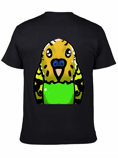 Budgie Cartoon Graphic T-Shirt