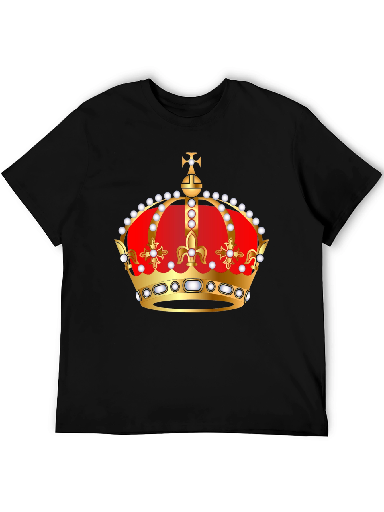 Crown Graphic Tee - Royal Style T-Shirt