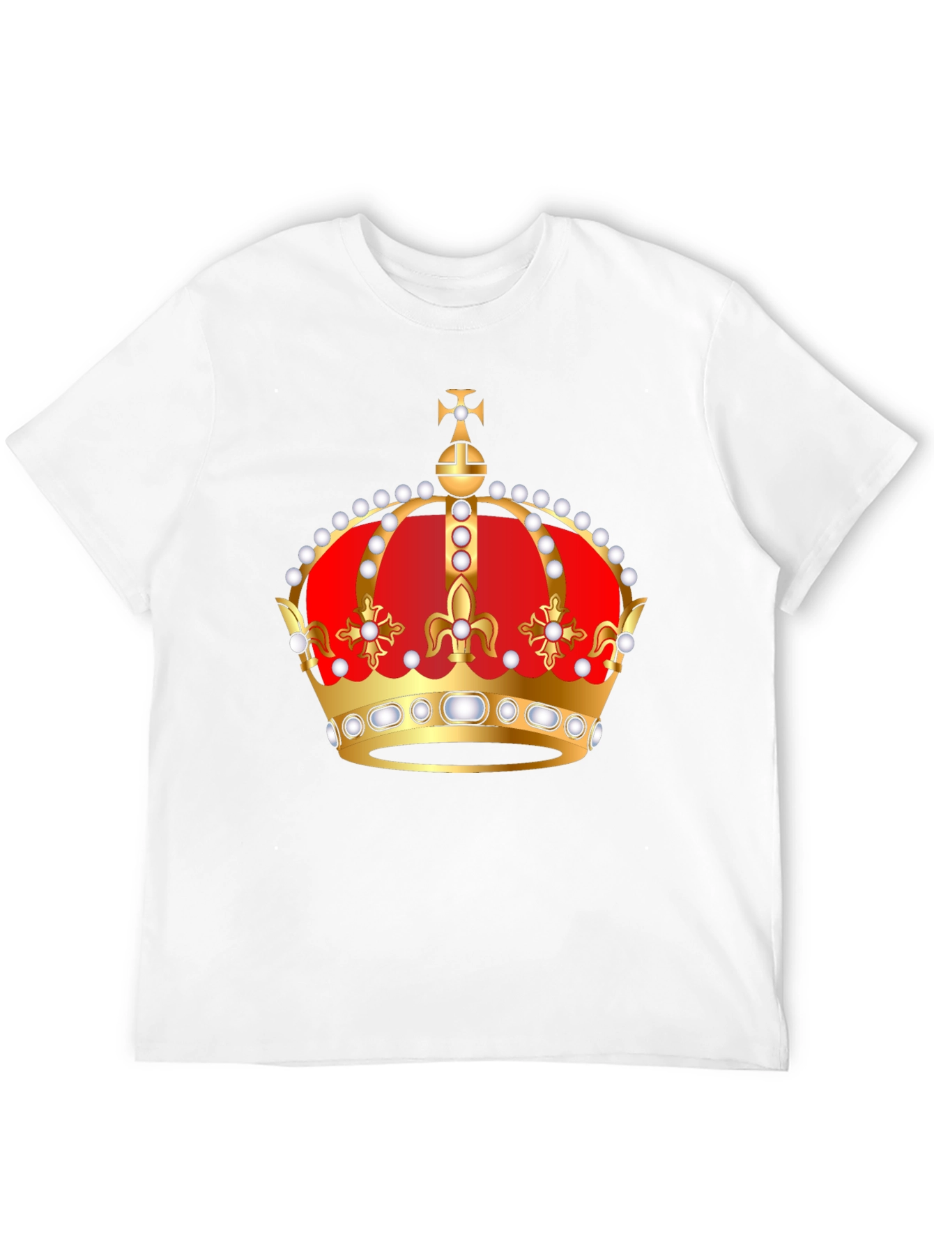 Crown Graphic Tee - Royal Style T-Shirt
