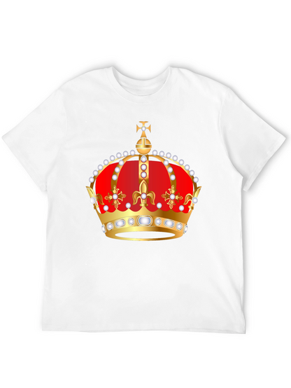 Crown Graphic Tee - Royal Style T-Shirt