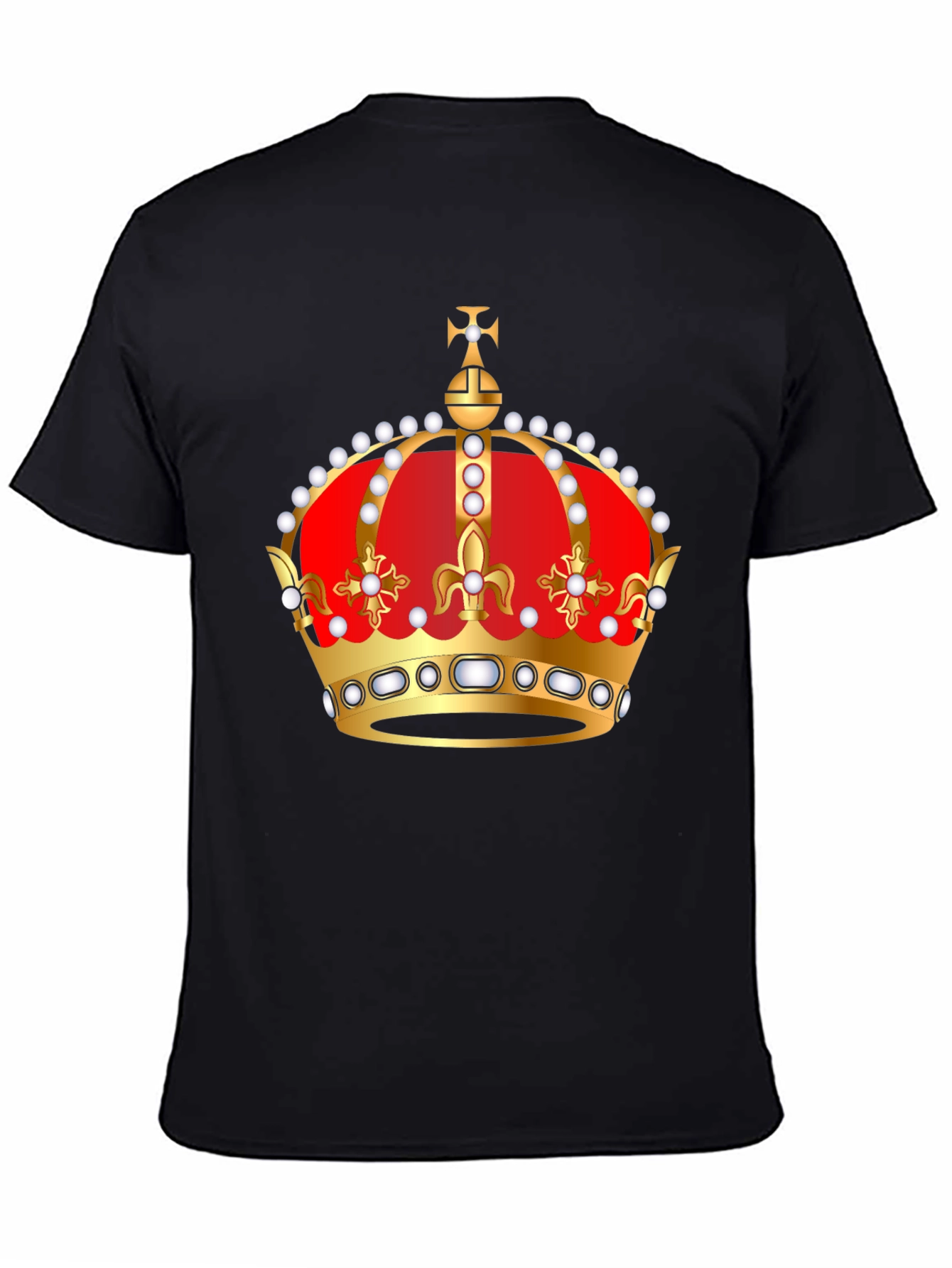 Crown Graphic Tee - Royal Style T-Shirt