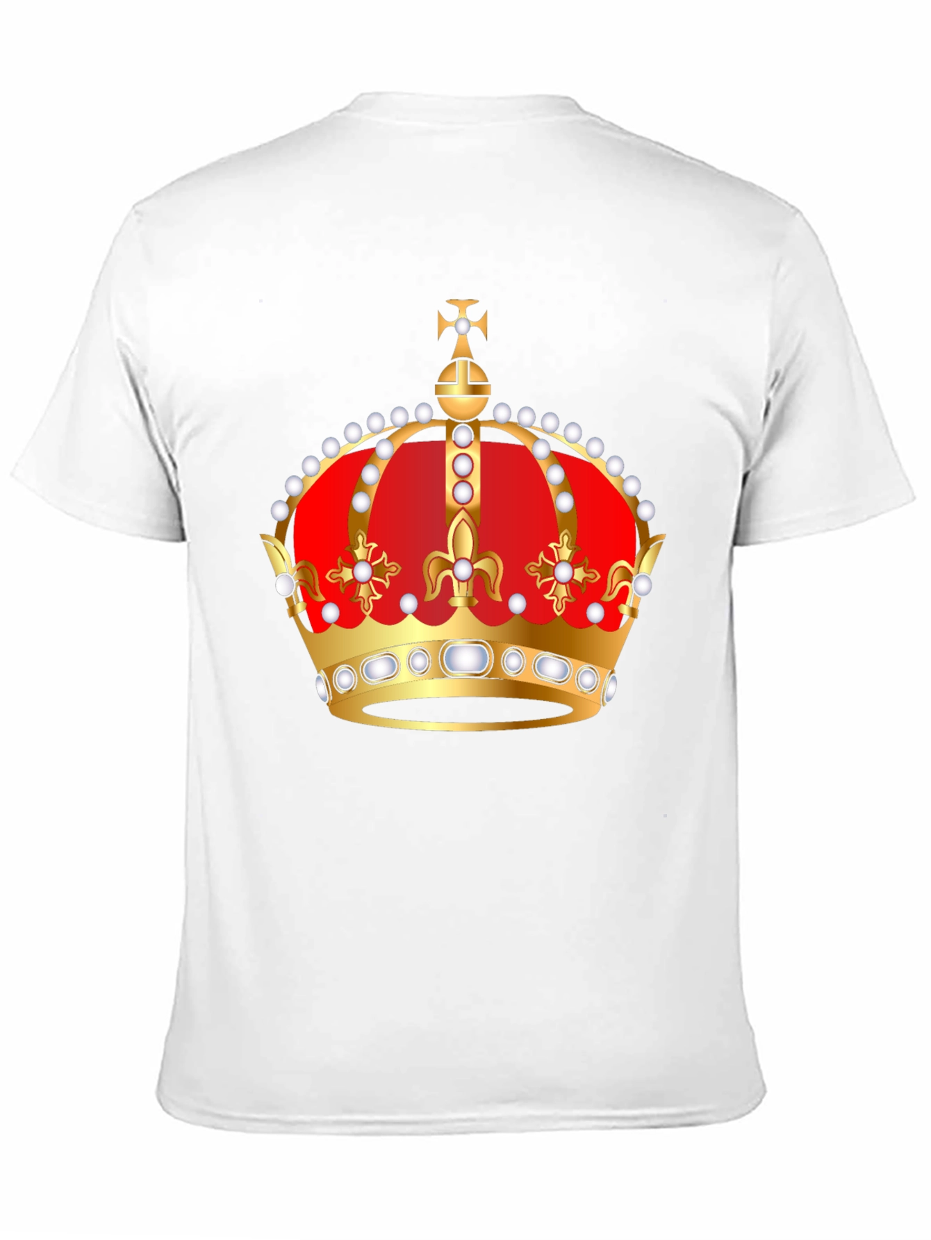 Crown Graphic Tee - Royal Style T-Shirt