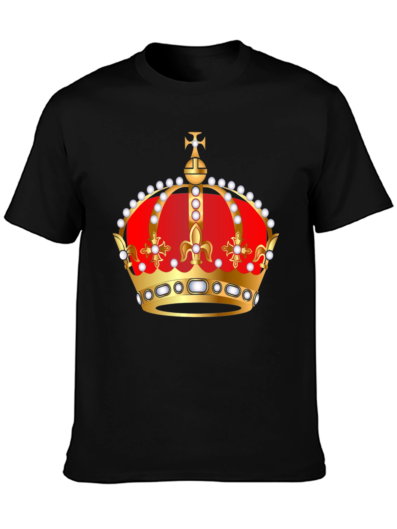 Crown Graphic Tee - Royal Style T-Shirt