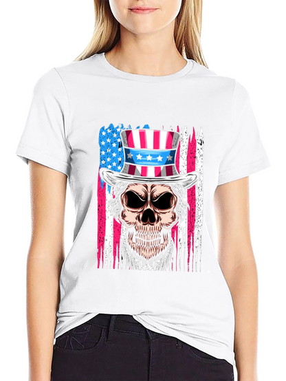 Patriotic Skull T-Shirt
