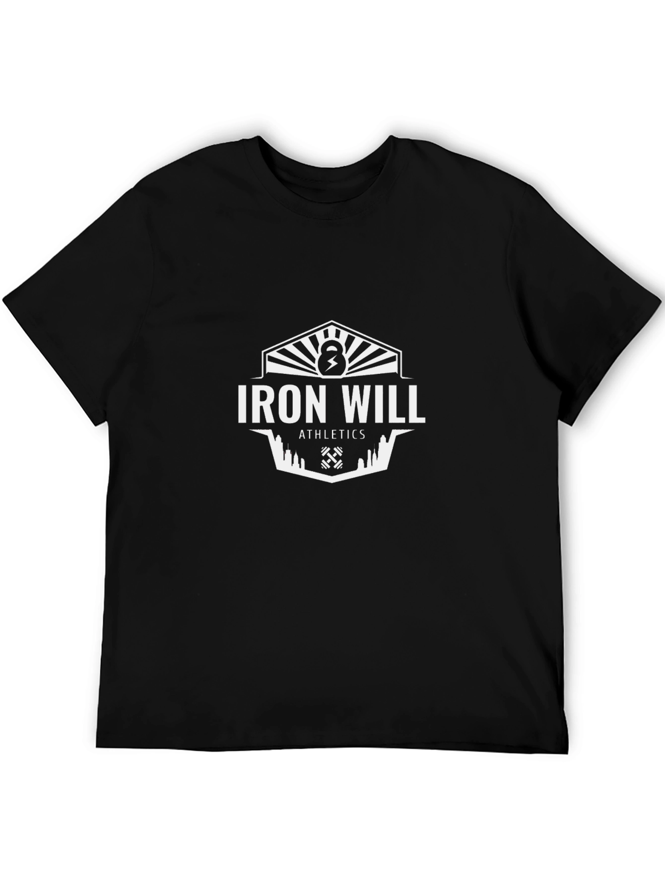 Iron Will Athletics Black T-Shirt
