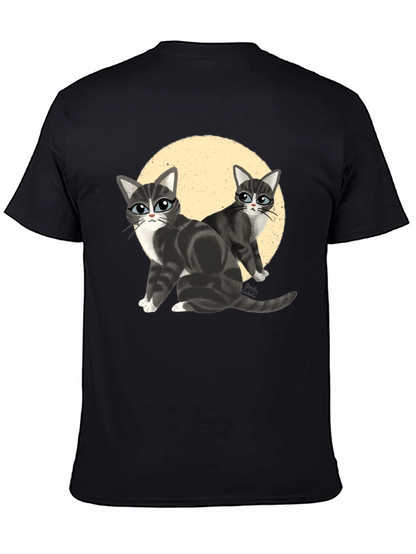 Cool Cats T-Shirt - Black Cat Lover Tee