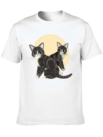 Cool Cats T-Shirt - Black Cat Lover Tee