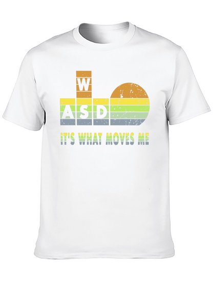 Gamer WASD T-Shirt - Its What Moves Me
