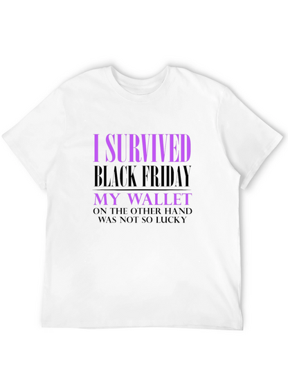 Black Friday Survivor Novelty T-Shirt