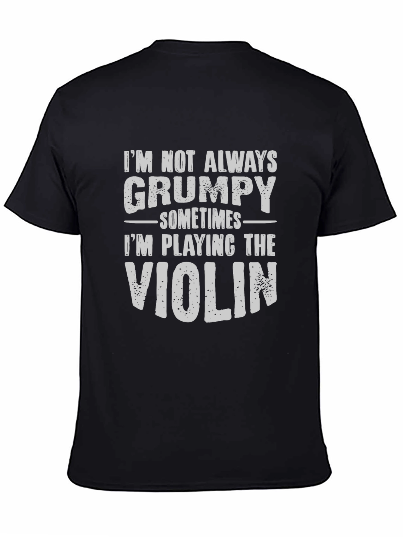 Grumpy Violinist T-Shirt - Funny Musician Tee