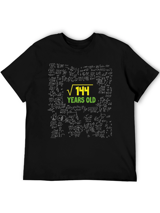Math Humor T-Shirt: √144 = 12 Years Old