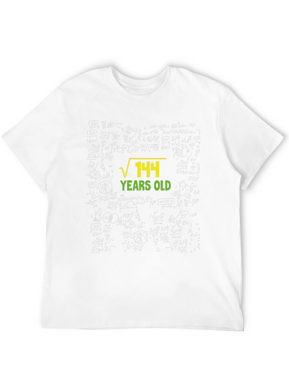 Math Humor T-Shirt: √144 = 12 Years Old